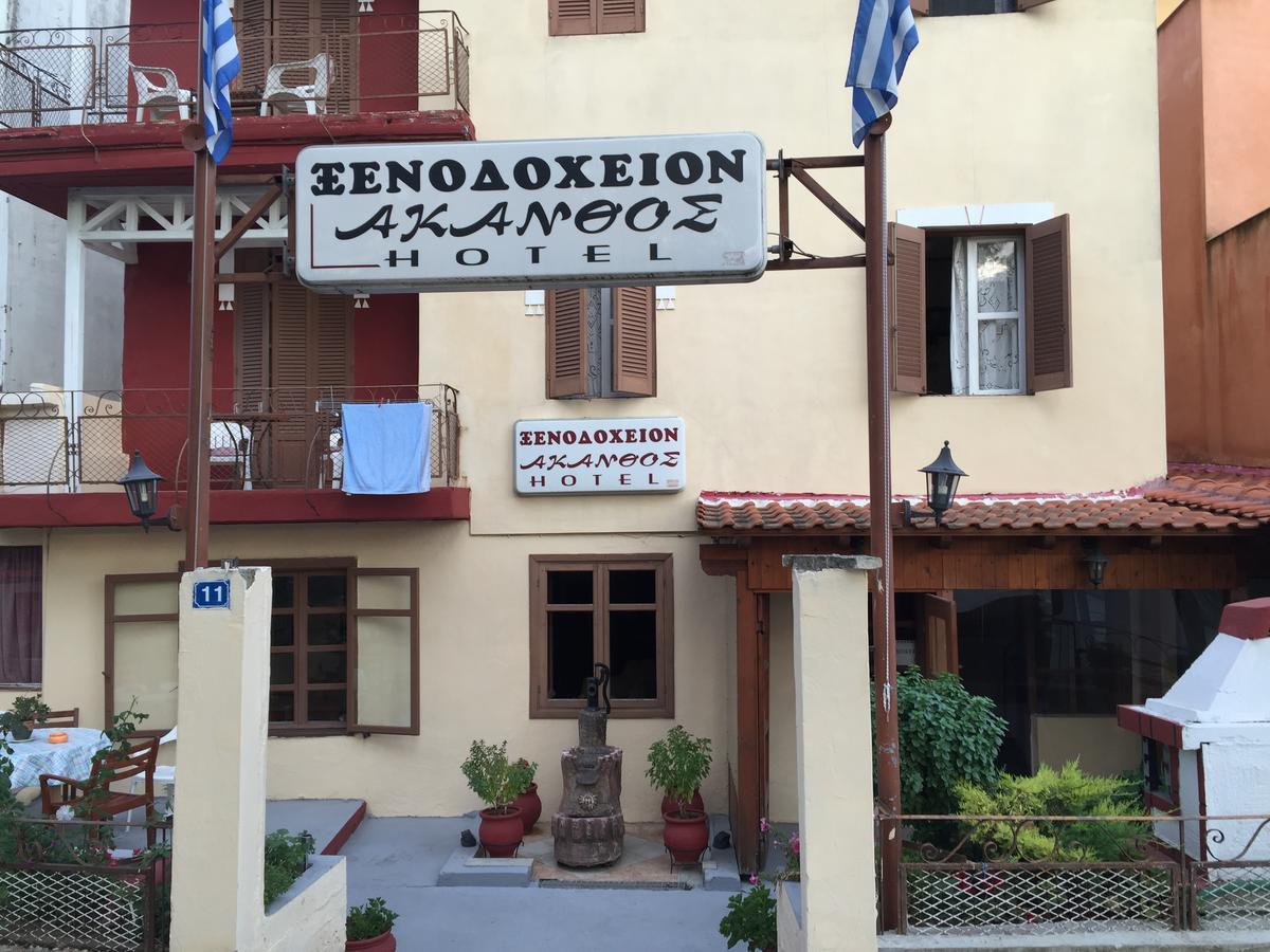 Akanthos Hotel Ierissós Eksteriør bilde